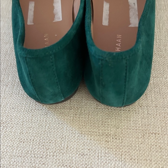 Cole Haan Yara Soft Ballet, Rainforest Suede Green, Size 9, NWT No box - Picture 8 of 9